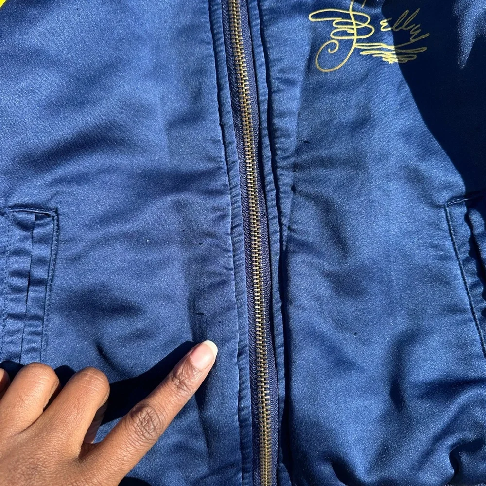 Disney Belle Satin Bomber Varsity Jacket XS - Beauty and the Beast